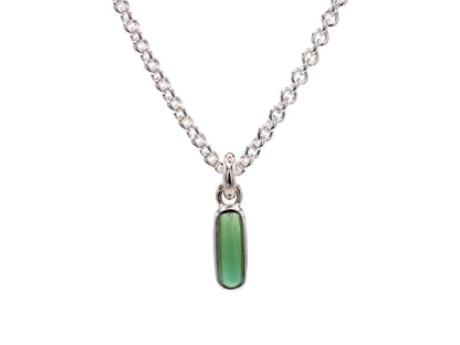 Tourmaline Lozenge Pendant #007