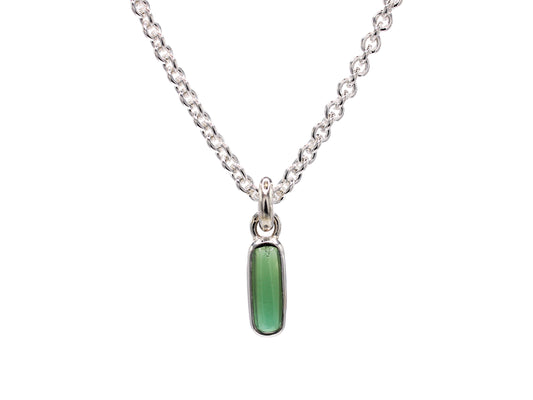 Tourmaline Lozenge Pendant #007