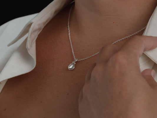 Droplet Charm Necklace