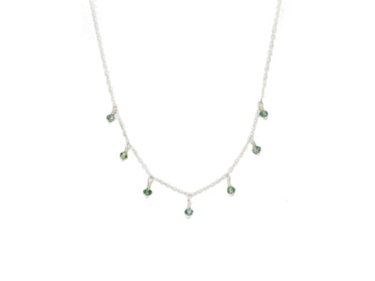 Sapphire Drop Necklace