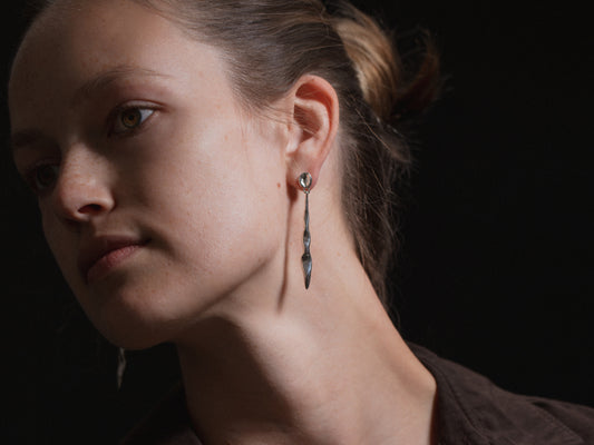 Stud Drop Earring