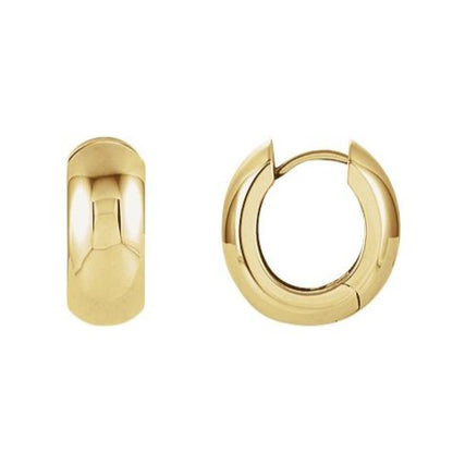 Bold Hinge Hoops